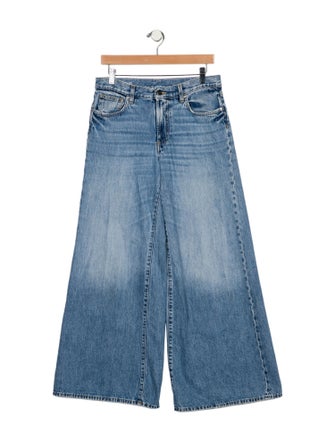 VIAVIA Mid-Rise Wide Leg Jeans