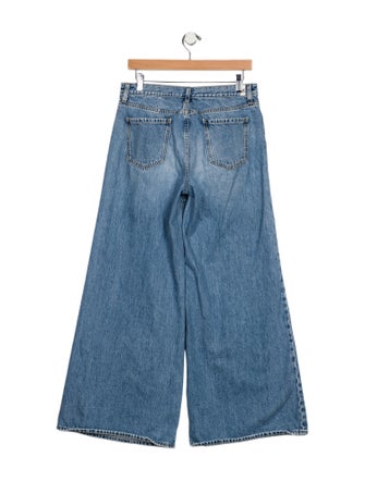 VIAVIA Mid-Rise Wide Leg Jeans