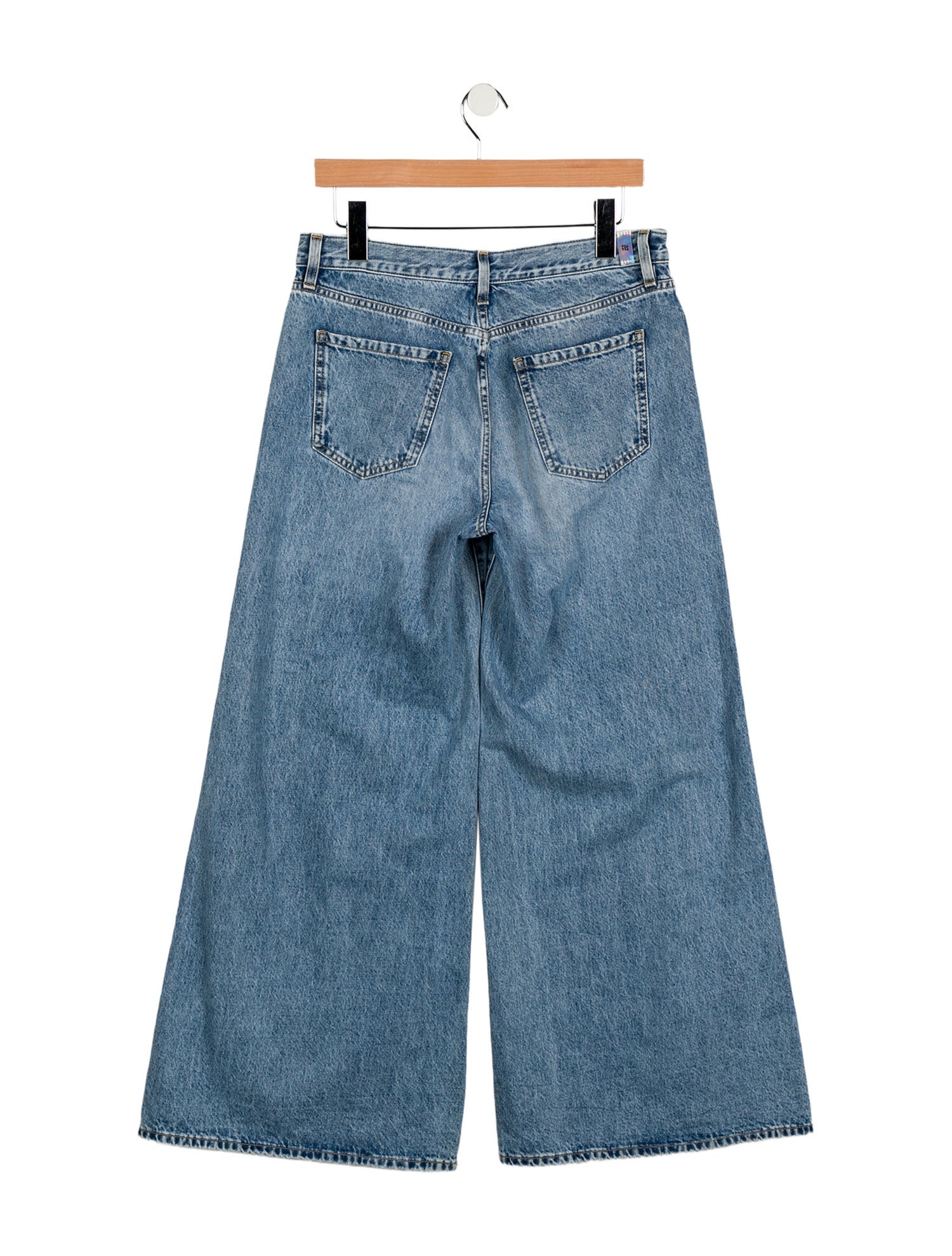 VIAVIA Mid-Rise Wide Leg Jeans