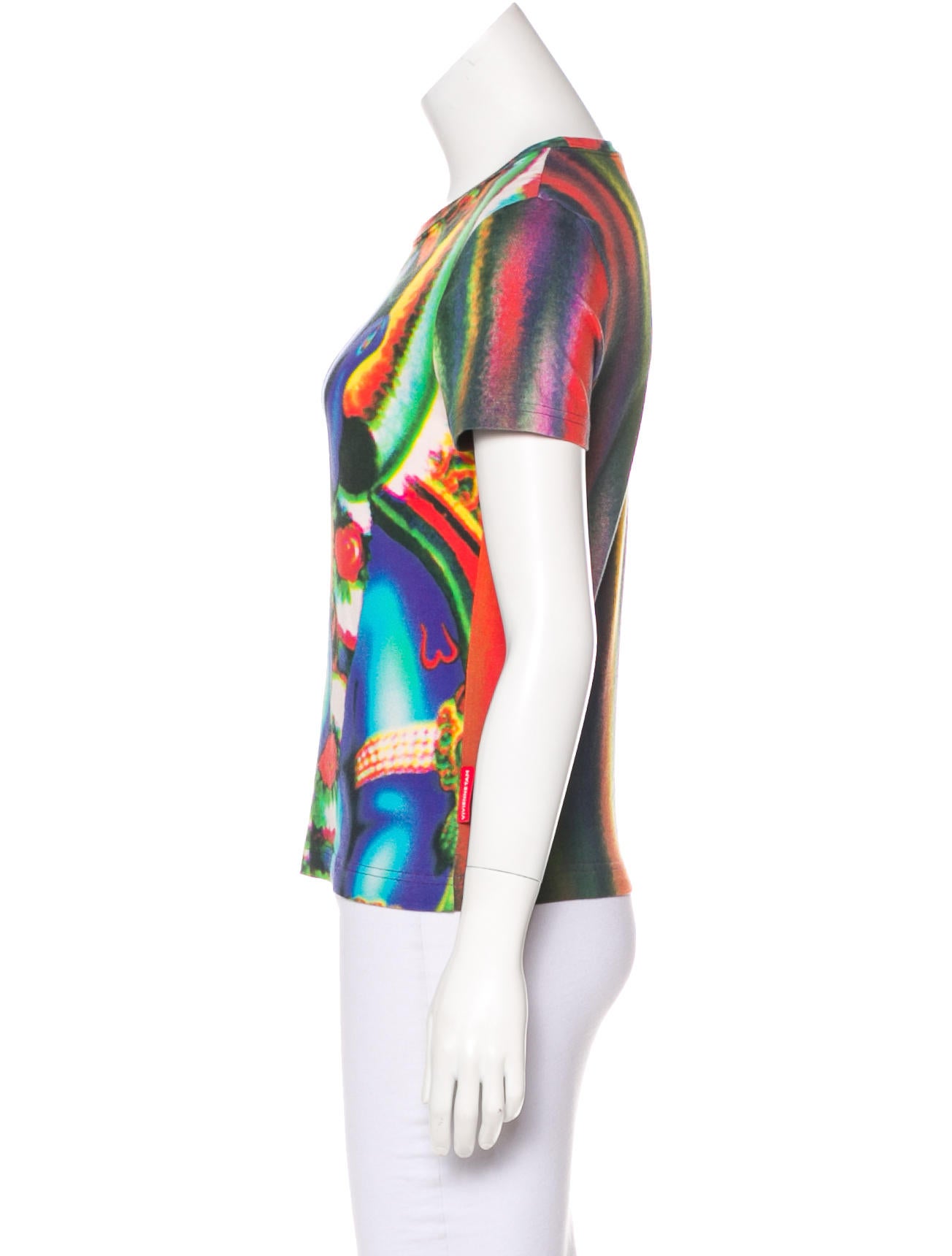 Vivienne Tam Vintage Ganesh T-Shirt - Purple Tops, Clothing