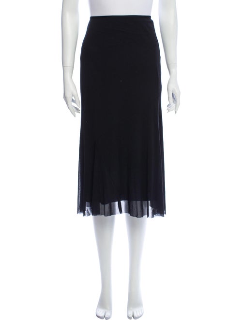 Vivienne Tam Midi Length Skirt w/ Tags Black
