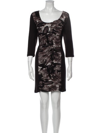 Vivienne Tam Printed Mini Dress