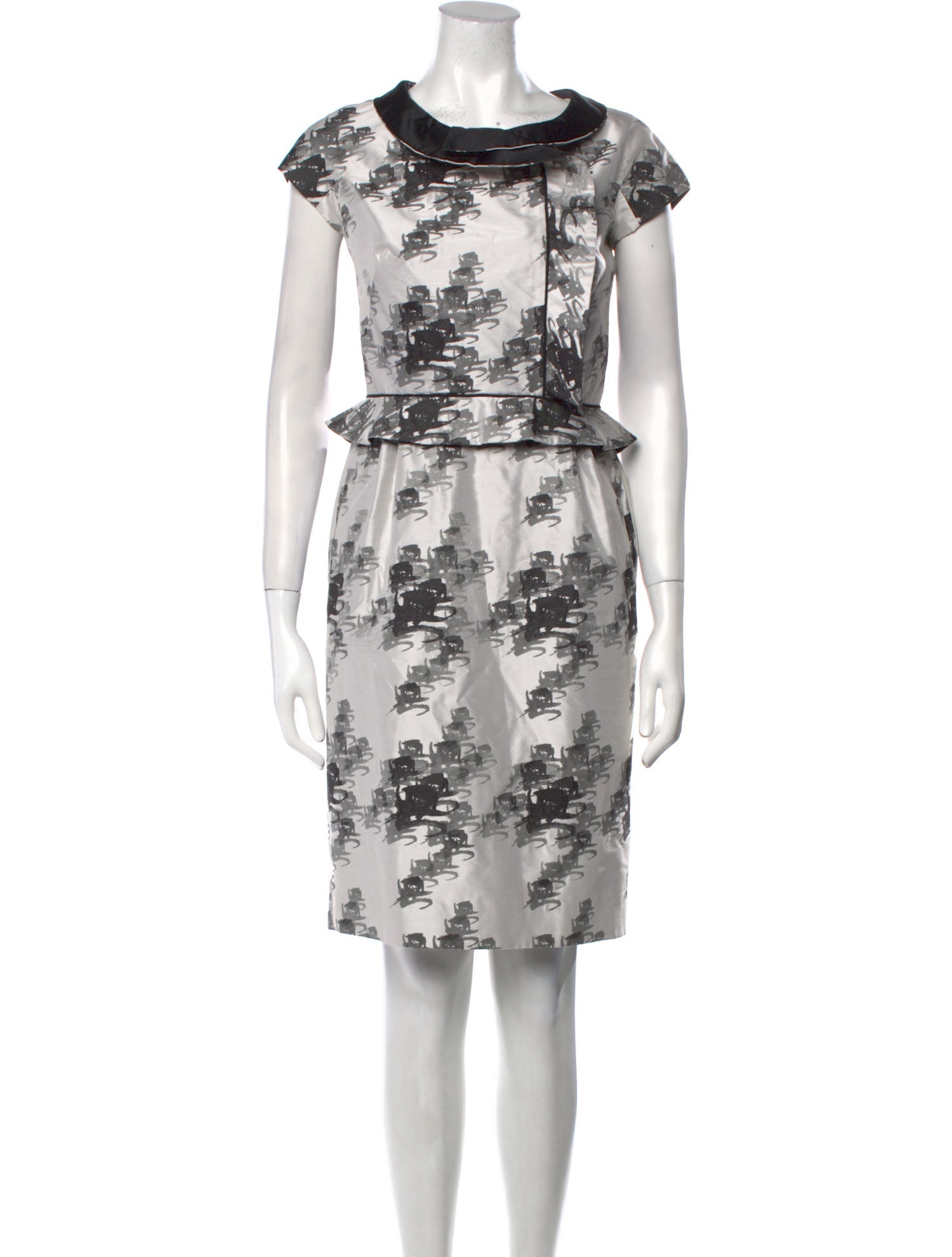 Vivienne Tam Vintage Knee-Length Dress