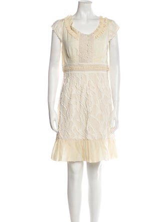 Vivienne Tam Silk Mini Dress