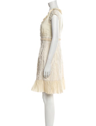 Vivienne Tam Silk Mini Dress