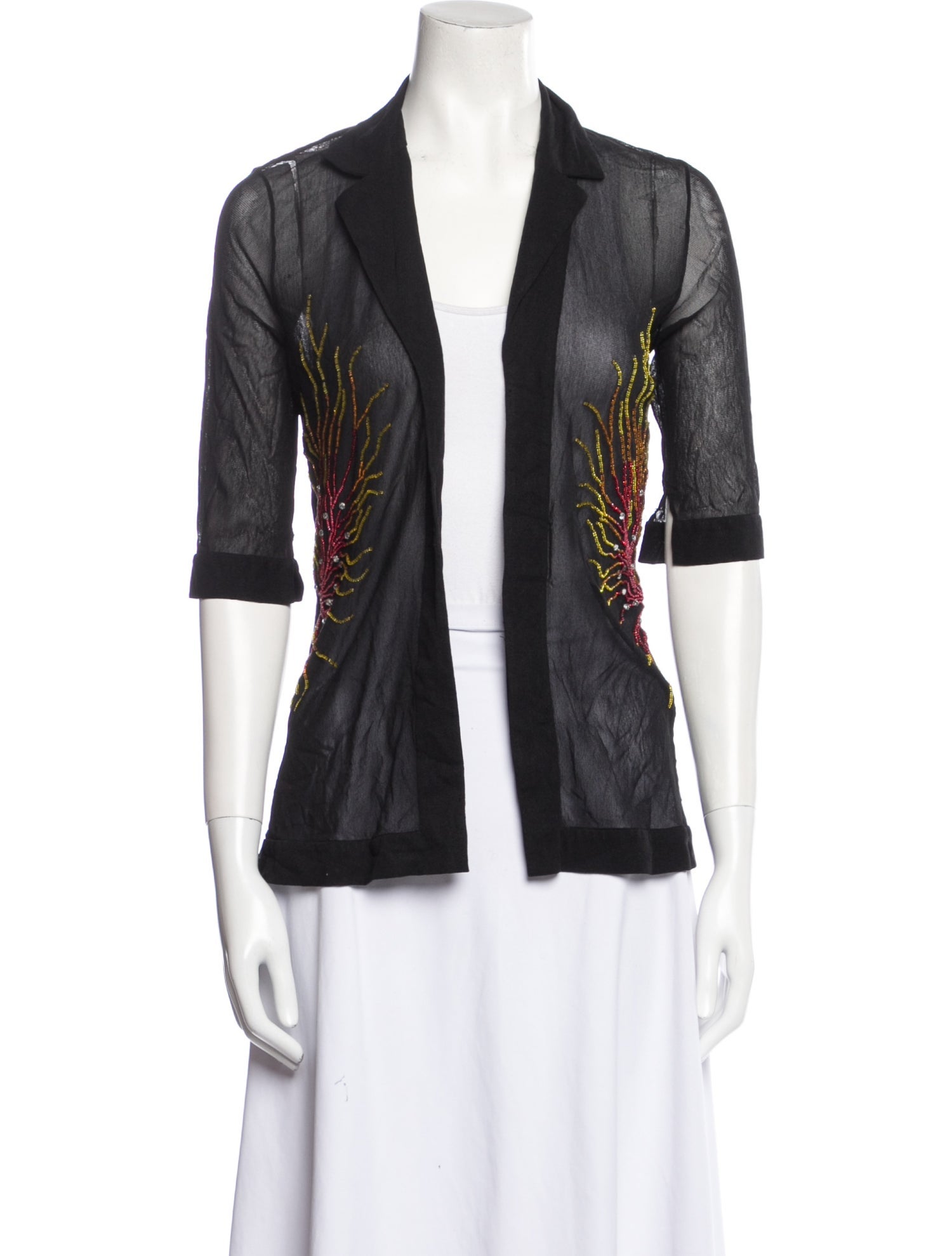 Vivienne Tam Vintage 1990's Button-Up Top