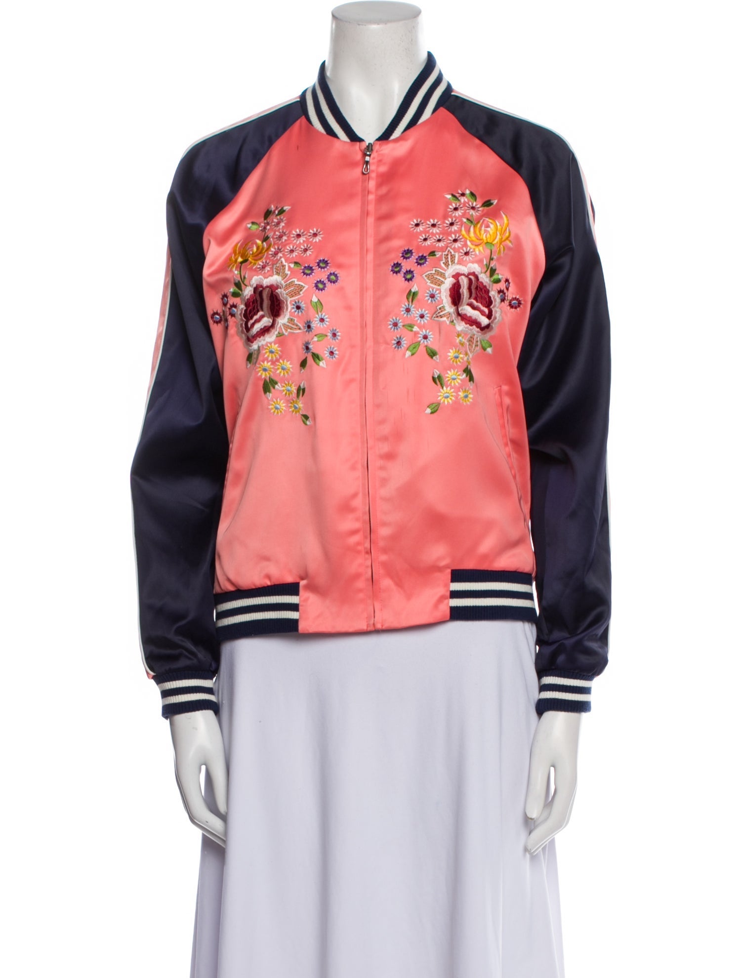 Vivienne Tam 2000's Graphic Print Bomber Jacket