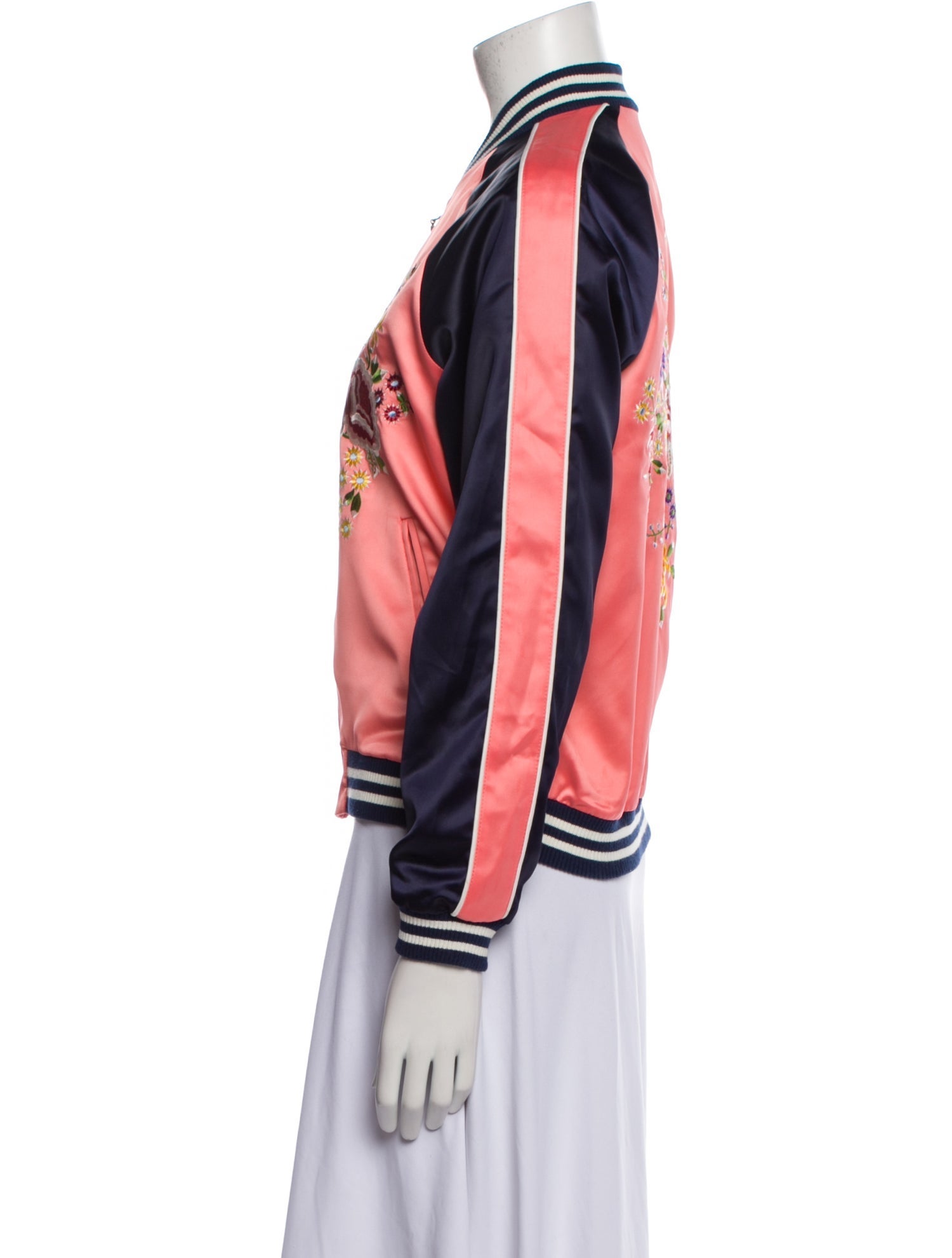 Vivienne Tam 2000's Graphic Print Bomber Jacket