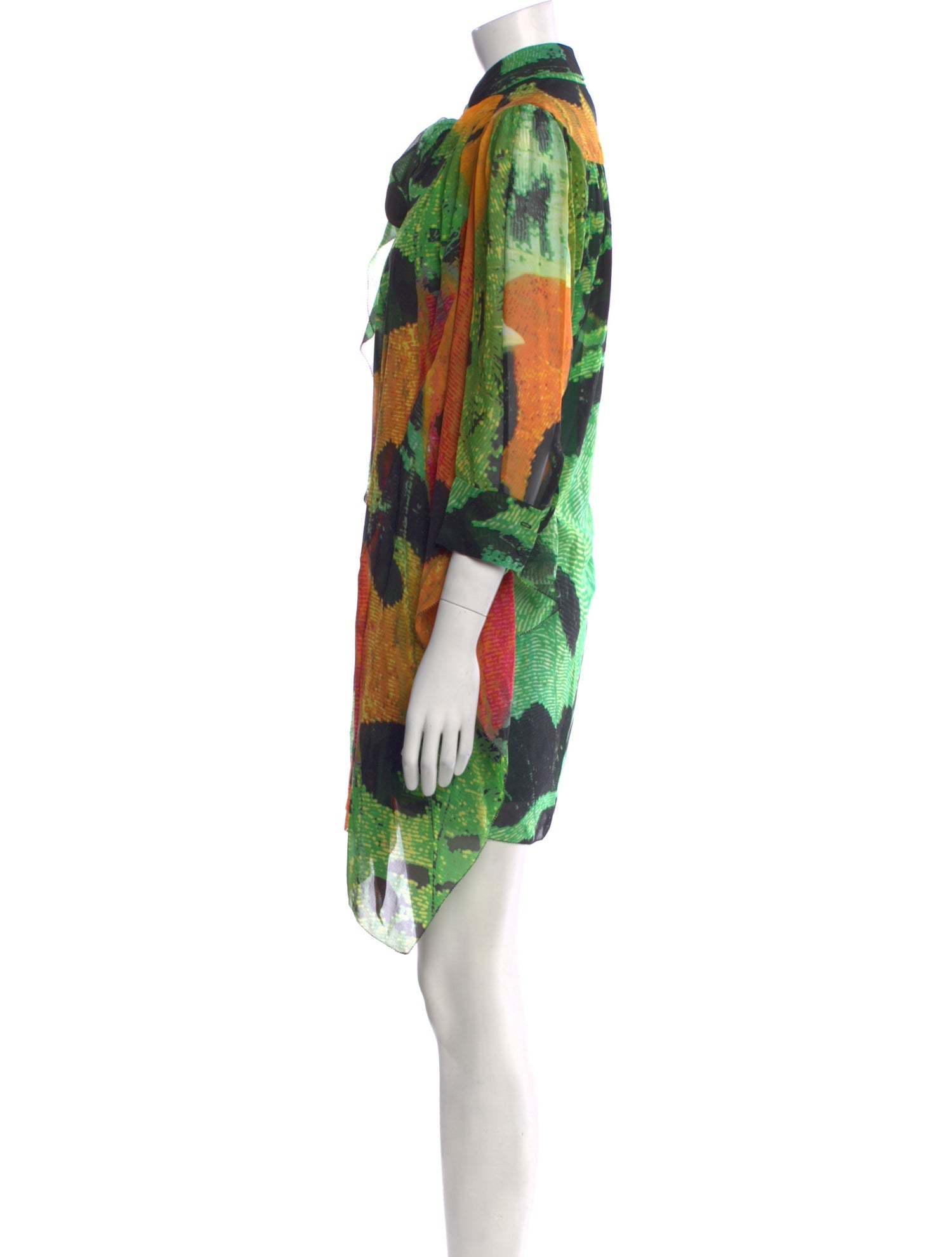 Vivienne Tam Silk Mini Dress