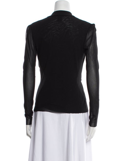 Vivienne Tam Late 1990's - Early 2000's Nylon Top