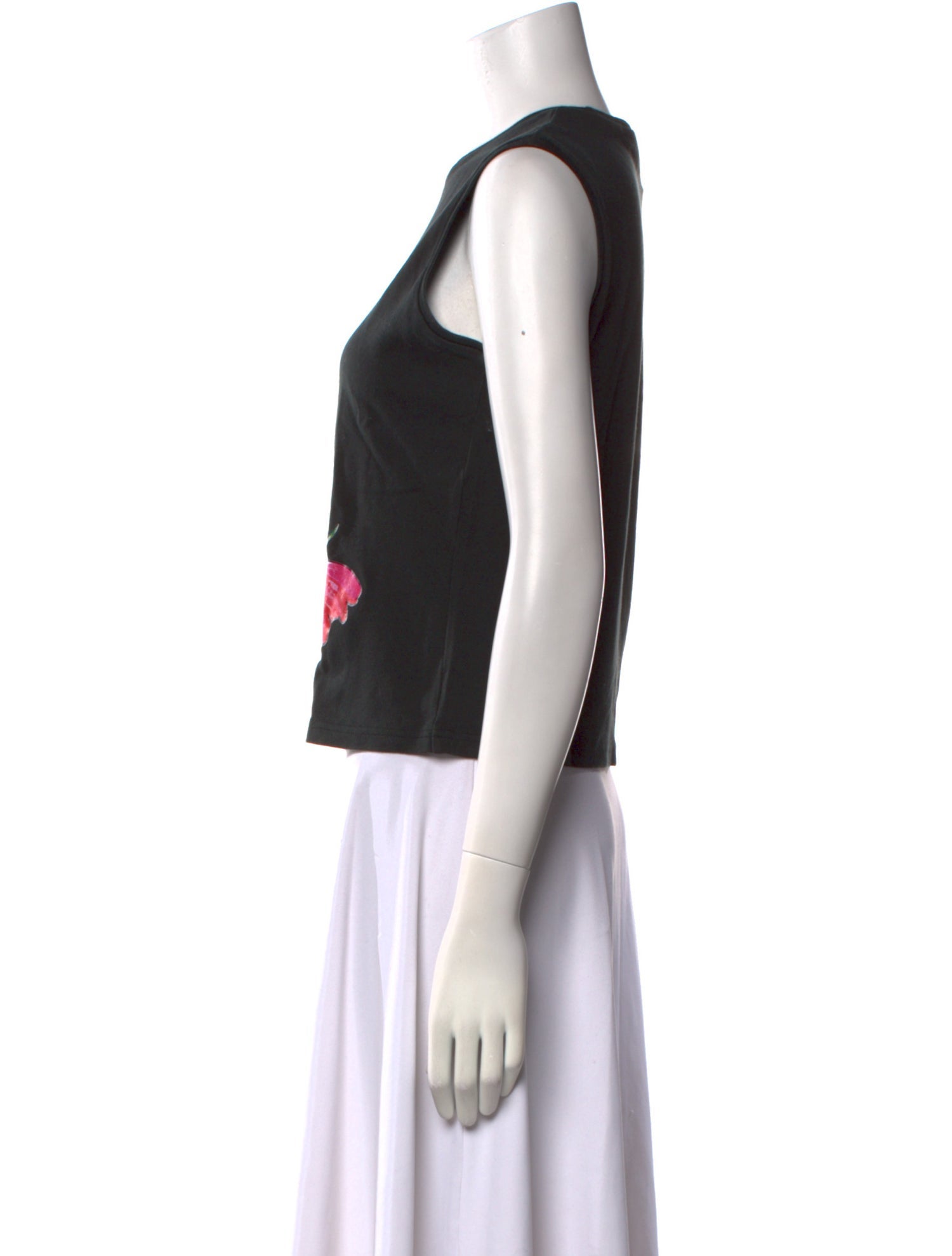 Vivienne Tam Vintage Late 1990's - Early 2000's Crop Top