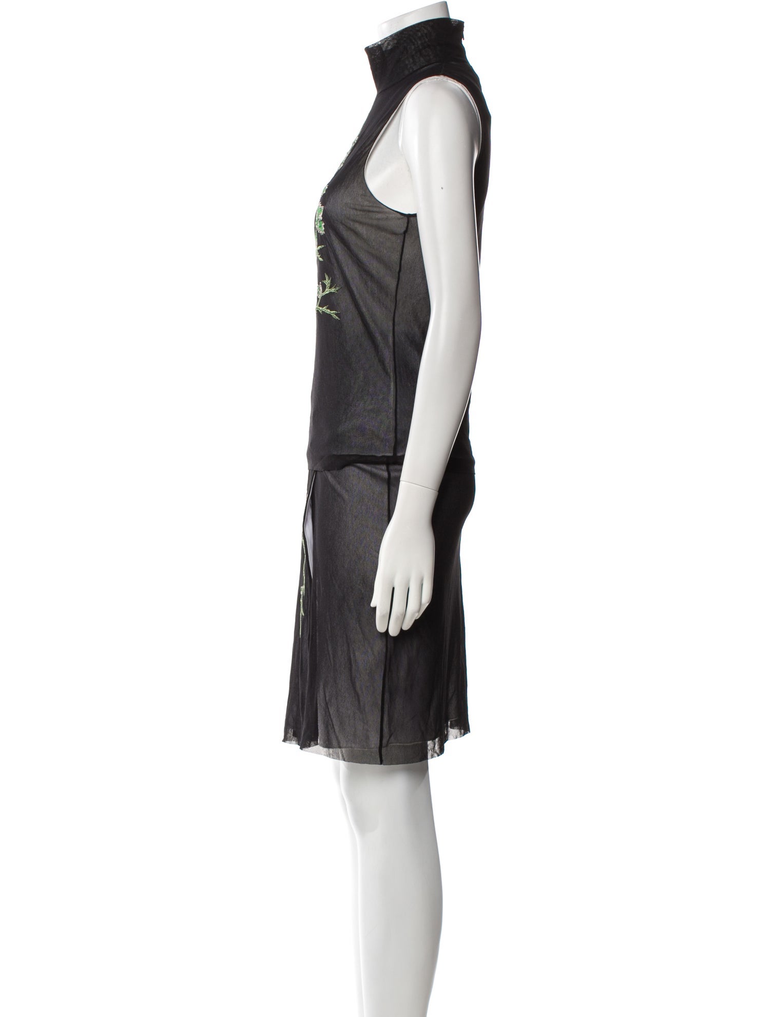 Vivienne Tam Vintage 1998 Skirt Set