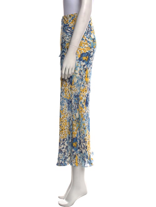 Vivienne Tam Silk Midi Length Skirt