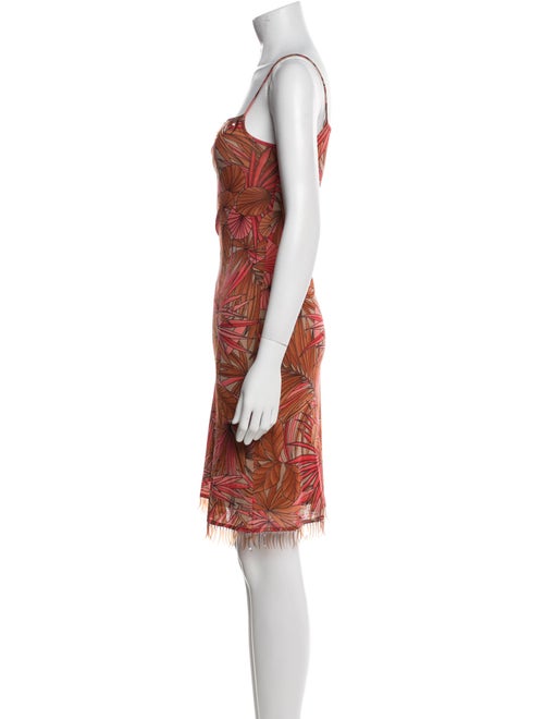 Vivienne Tam Printed Knee-Length Dress
