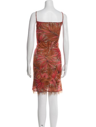 Vivienne Tam Printed Knee-Length Dress
