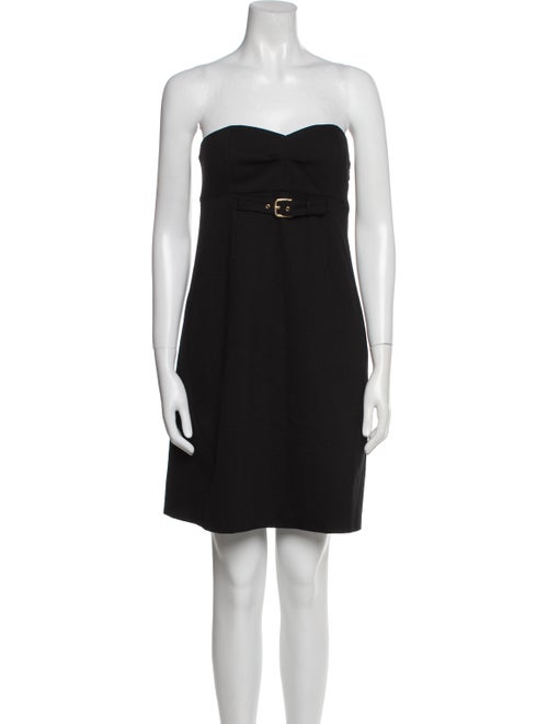 Vivienne Tam Strapless Mini Dress