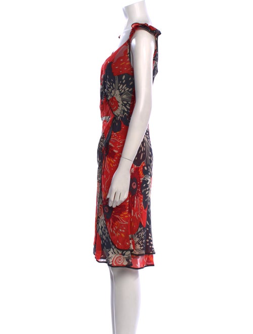 Vivienne Tam Silk Knee-Length Dress