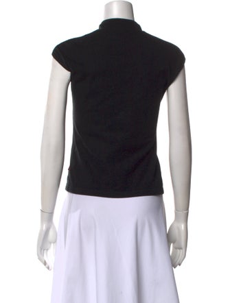 Vivienne Tam V-Neck Short Sleeve Top