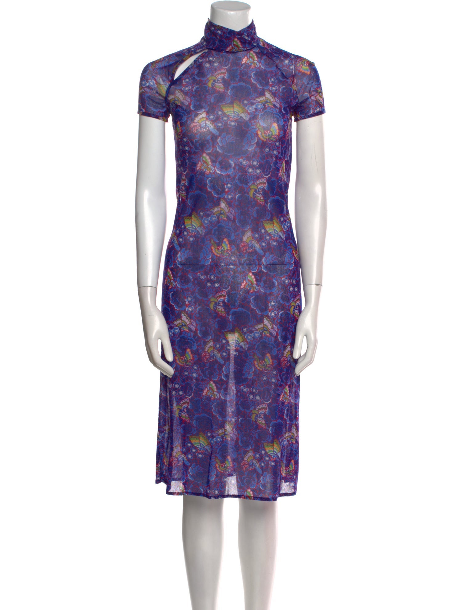 Vivienne Tam Vintage Midi Length Dress