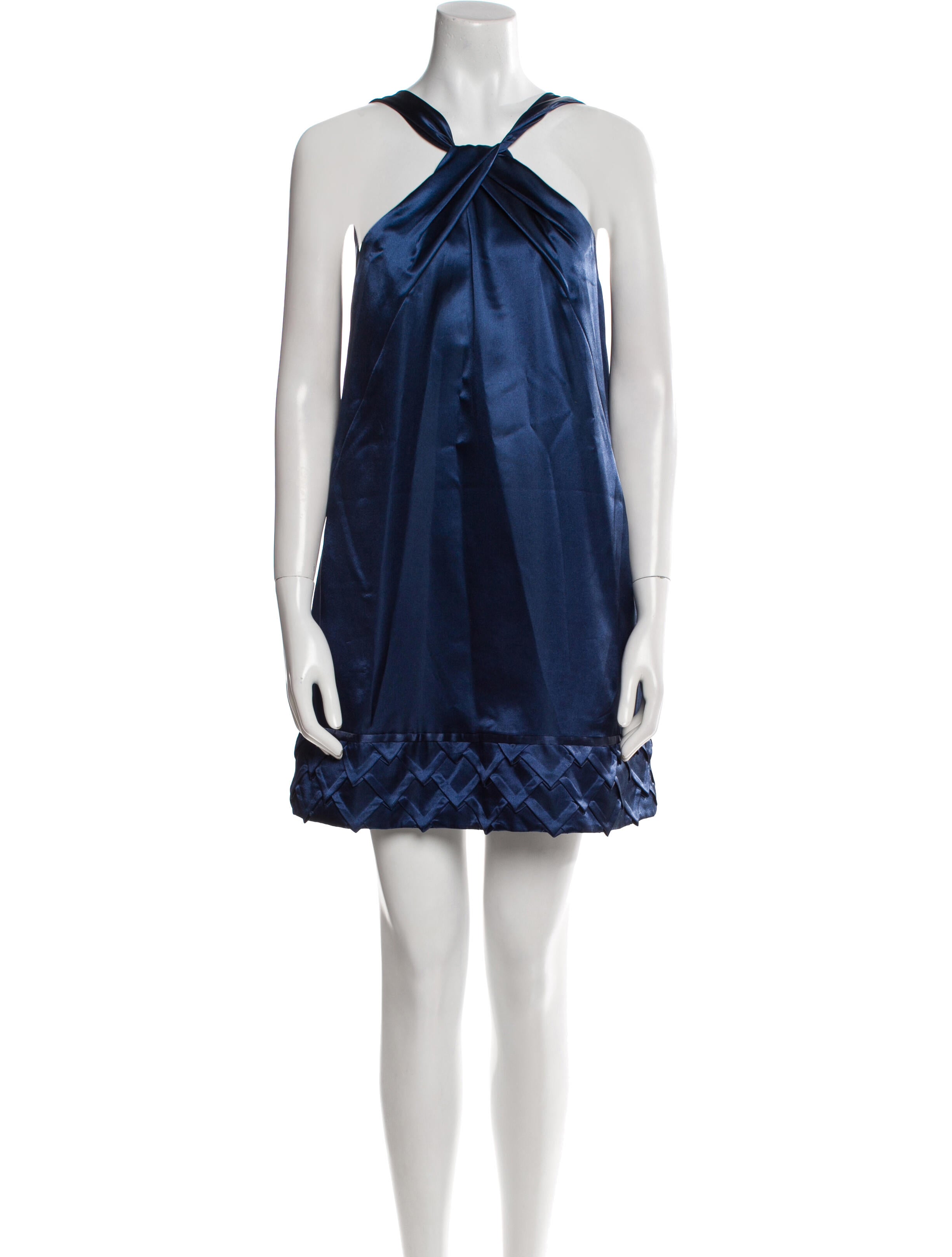 Vivienne Tam Halterneck Mini Dress