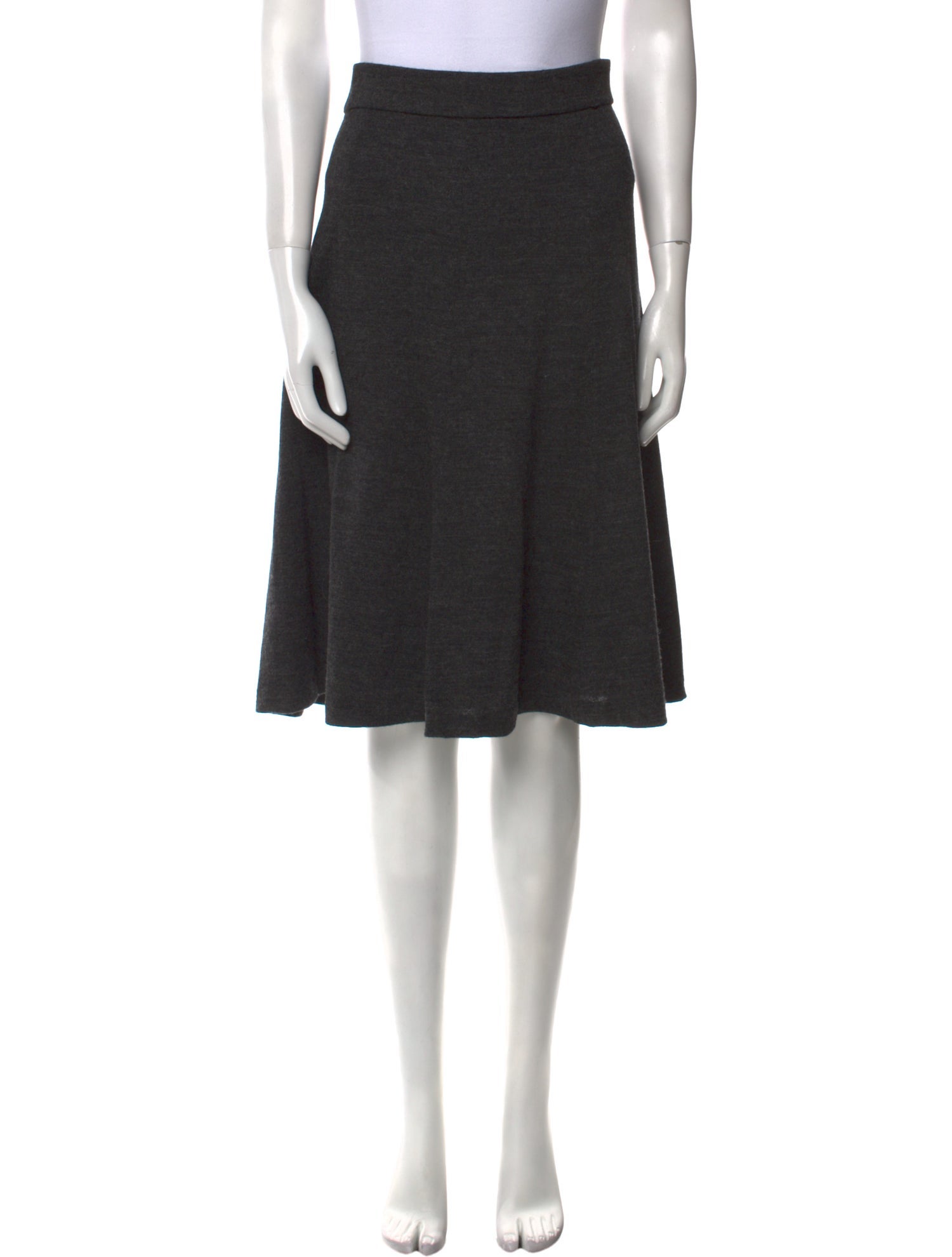 Vivienne Tam Wool Knee-Length Skirt