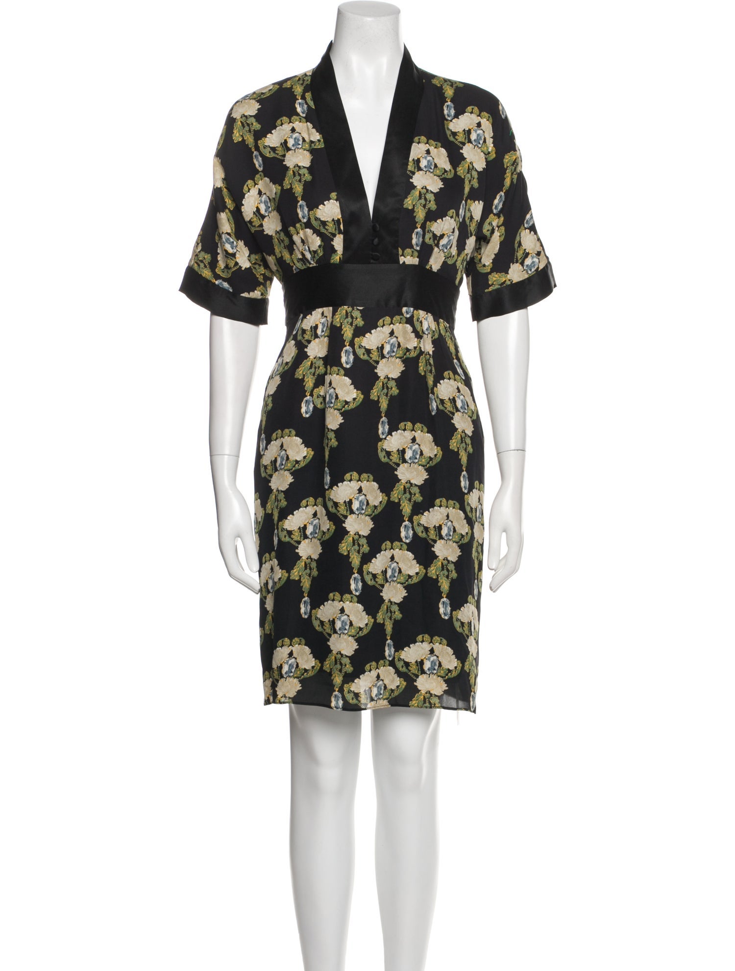 Vivienne Tam Silk Mini Dress