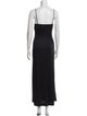 Vivienne Tam Scoop Neck Long Dress