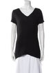 Vivienne Tam V-Neck Short Sleeve T-Shirt