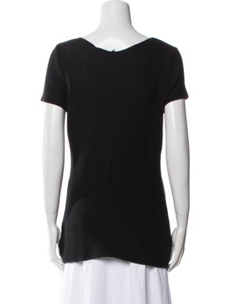Vivienne Tam V-Neck Short Sleeve T-Shirt
