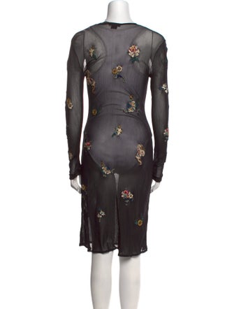 Vivienne Tam Nylon Knee-Length Dress