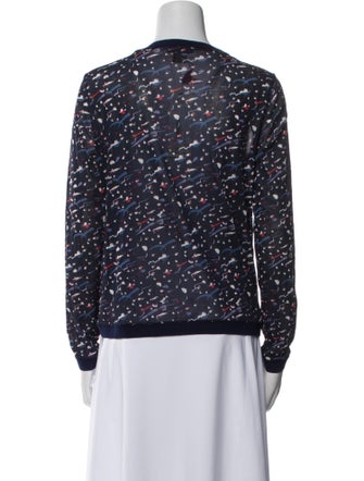 Vivienne Tam Printed Scoop Neck Sweatshirt