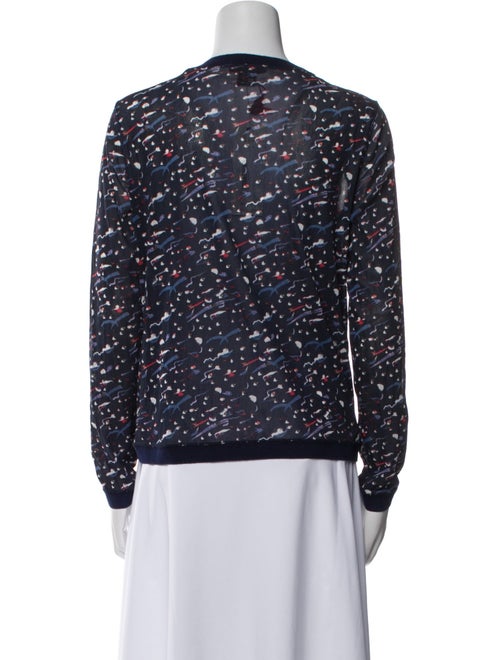 Vivienne Tam Printed Scoop Neck Sweatshirt