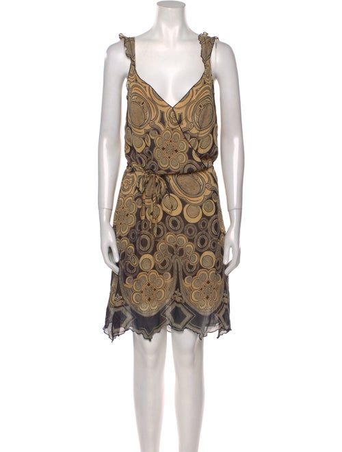 Vivienne Tam Silk Knee-Length Dress