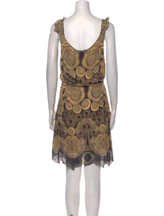 Vivienne Tam Silk Knee-Length Dress