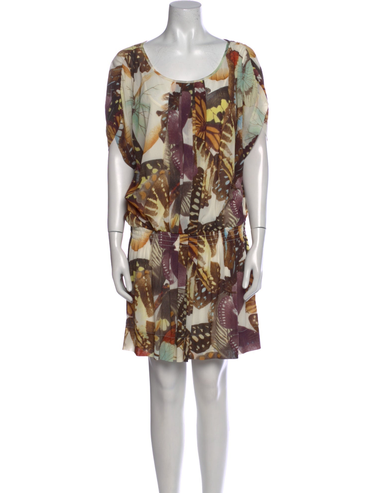 Vivienne Tam Nylon Mini Dress