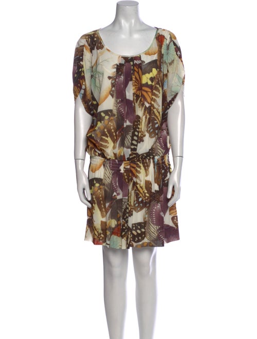 Vivienne Tam Nylon Mini Dress