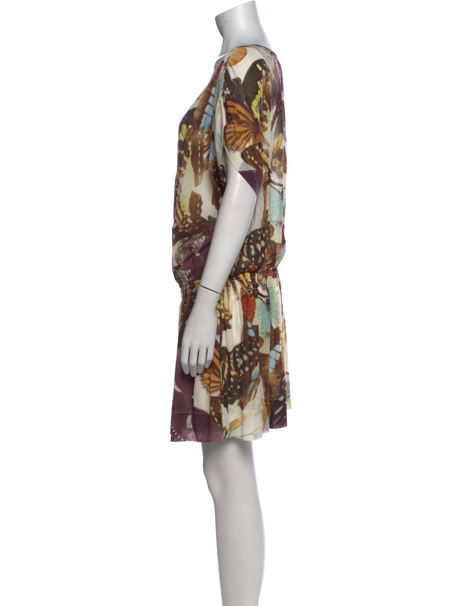 Vivienne Tam Nylon Mini Dress