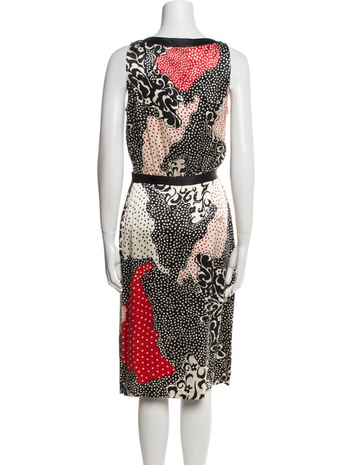 Vivienne Tam Silk Knee-Length Dress