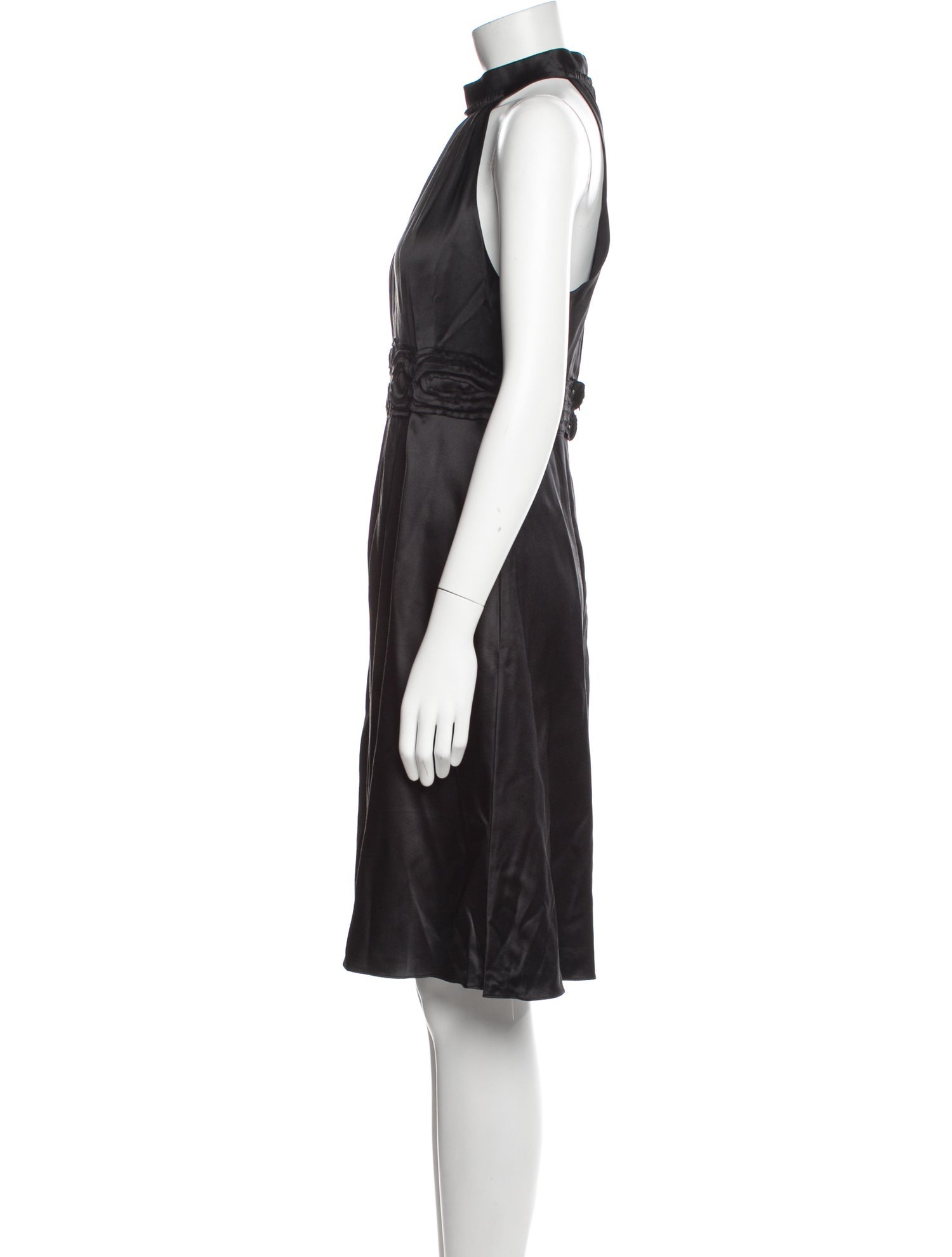Vivienne Tam Silk Knee-Length Dress