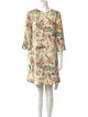 Vivienne Tam Printed Mini Dress