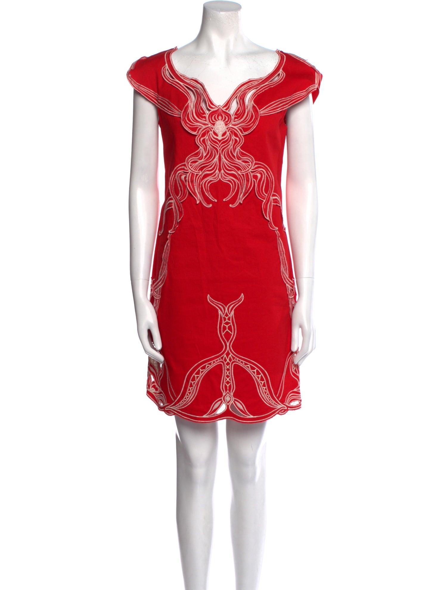 Vivienne Tam Printed Mini Dress