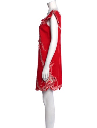 Vivienne Tam Printed Mini Dress