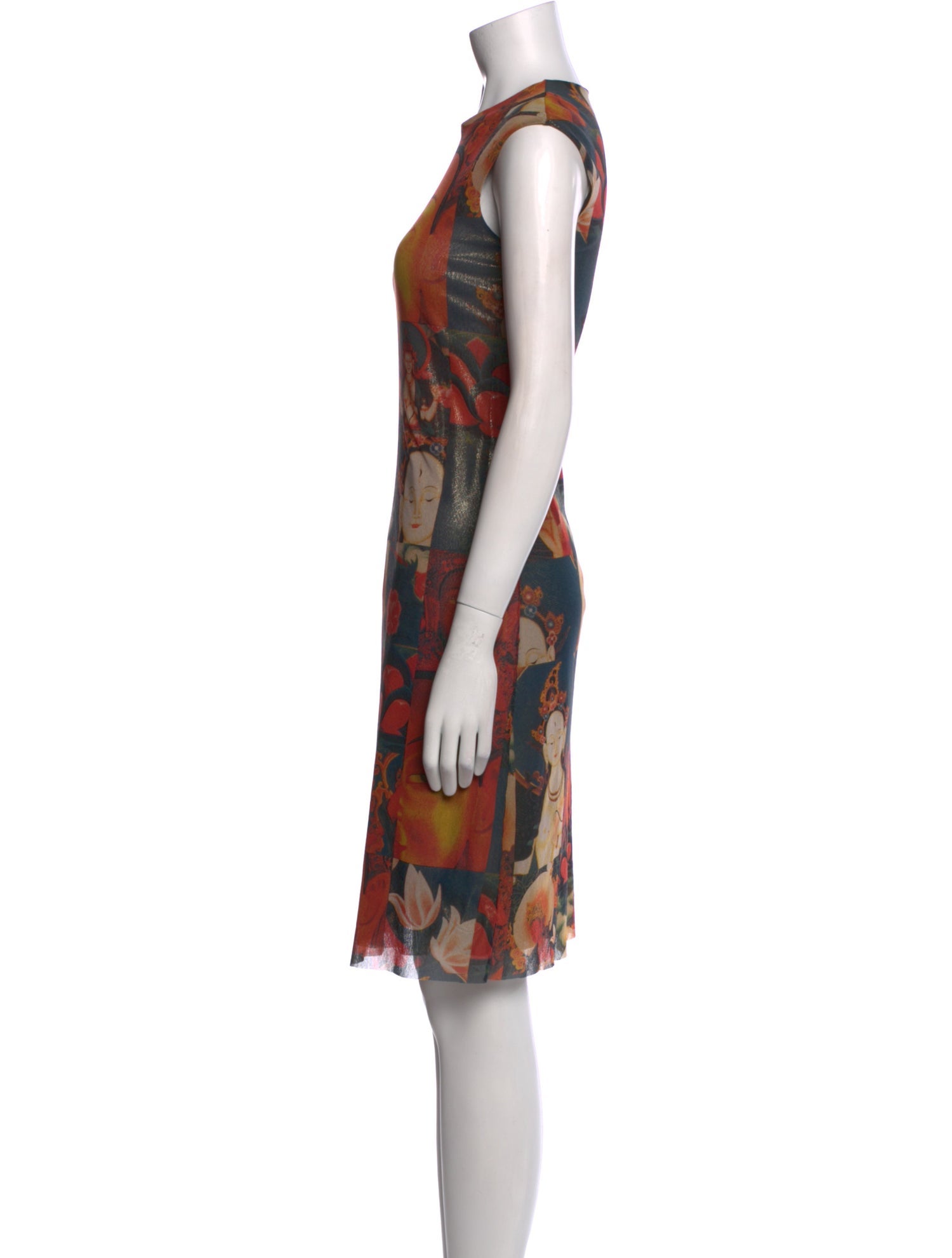 Vivienne Tam Vintage Knee-Length Dress