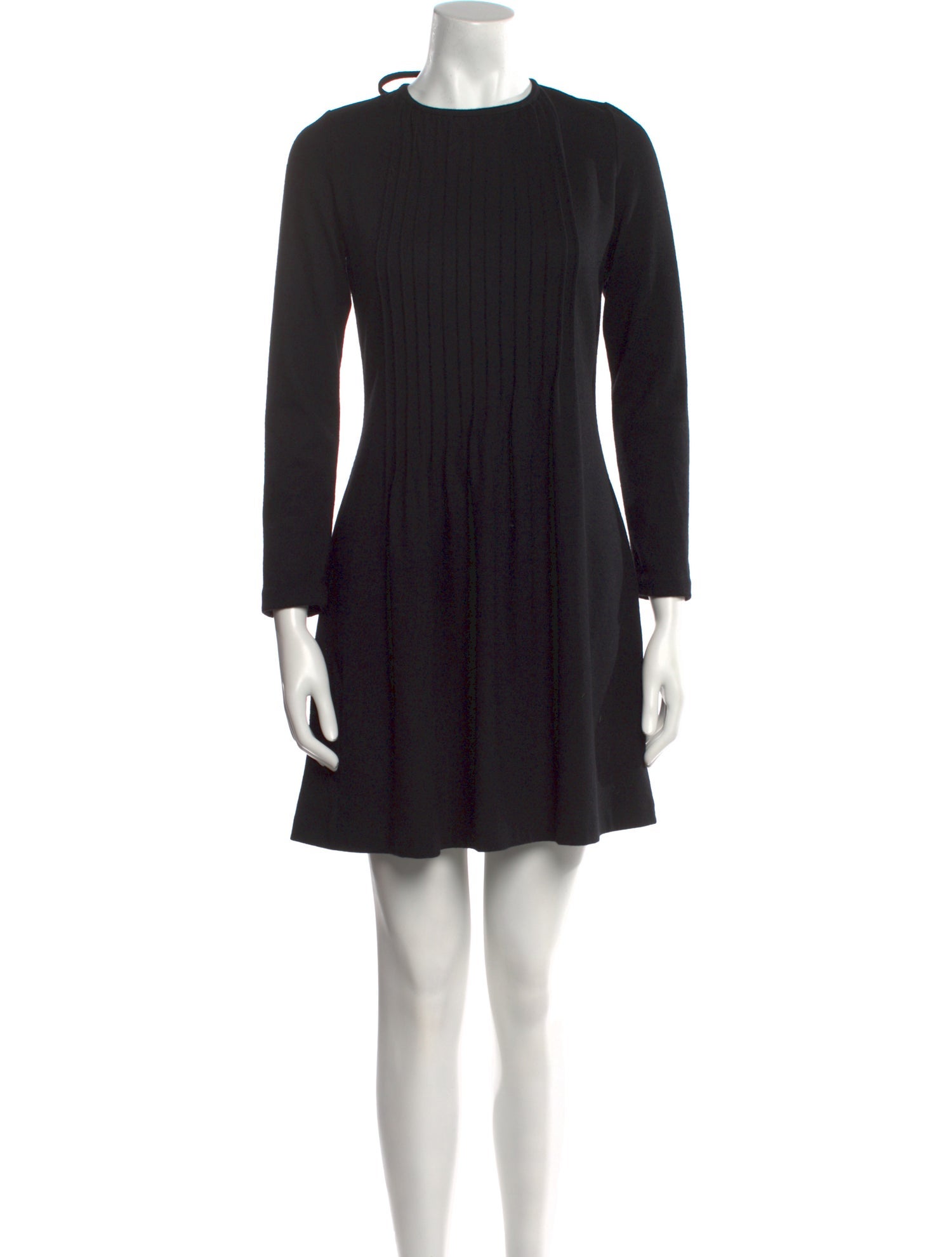 Vivienne Tam Crew Neck Mini Dress