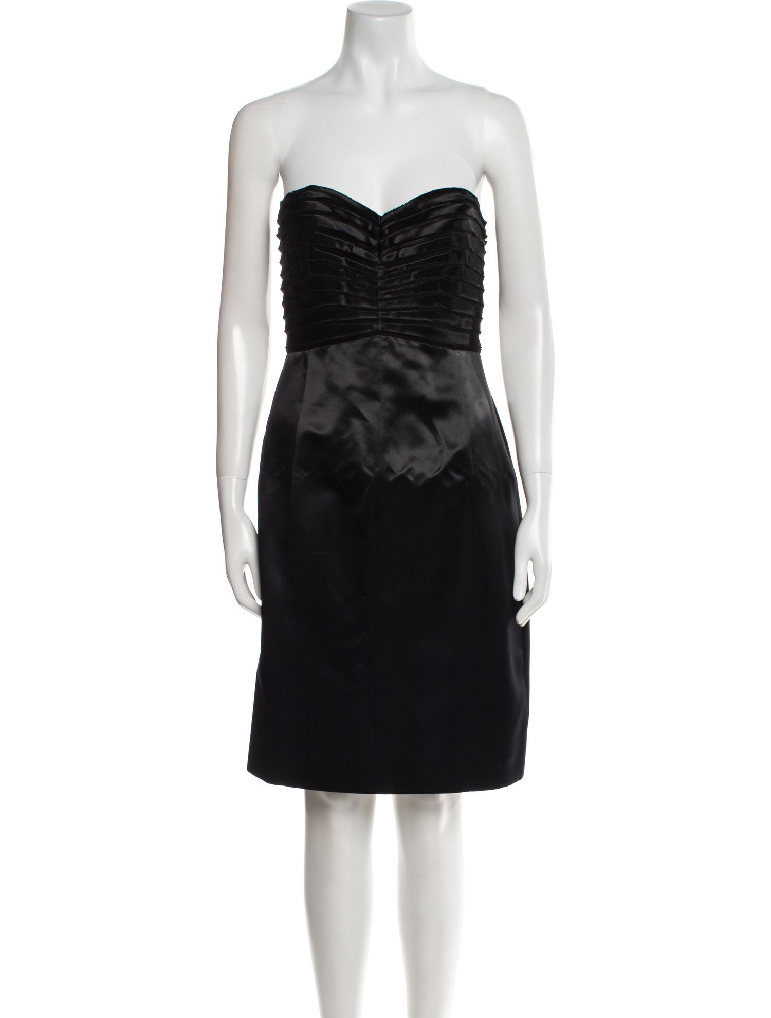 Vivienne Tam Strapless Mini Dress