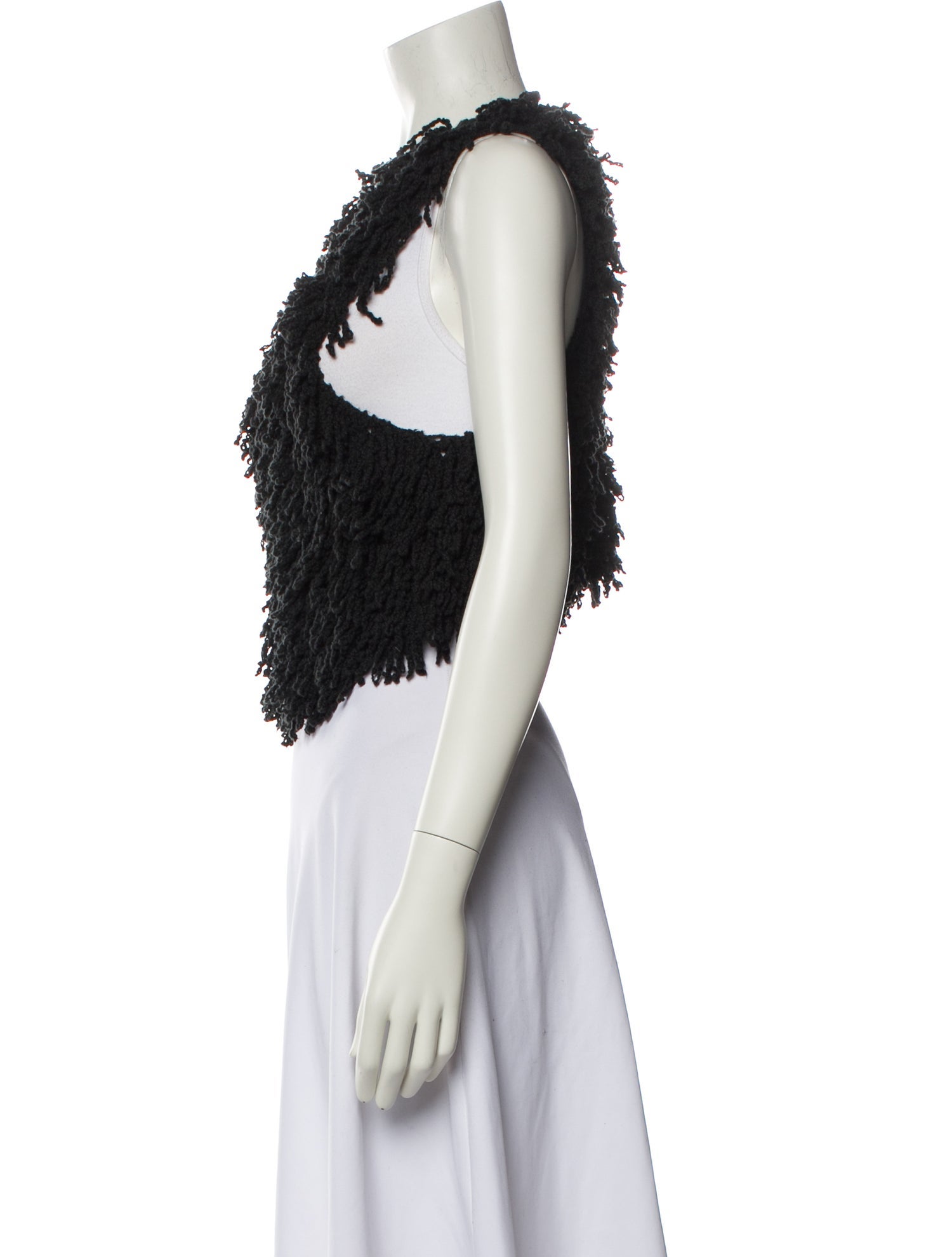 Vivienne Tam Open Front Sweater