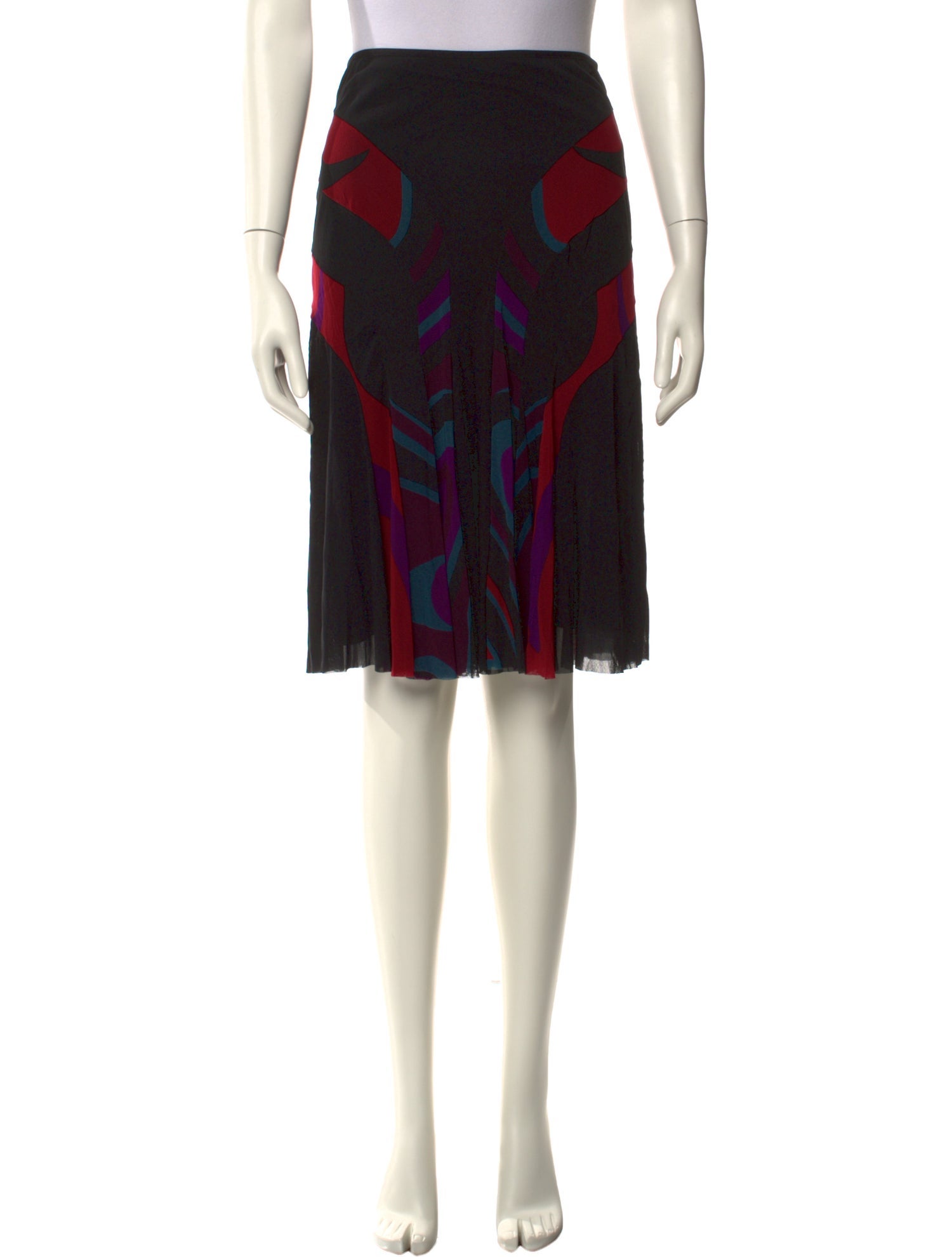 Vivienne Tam Vintage Knee-Length Skirt