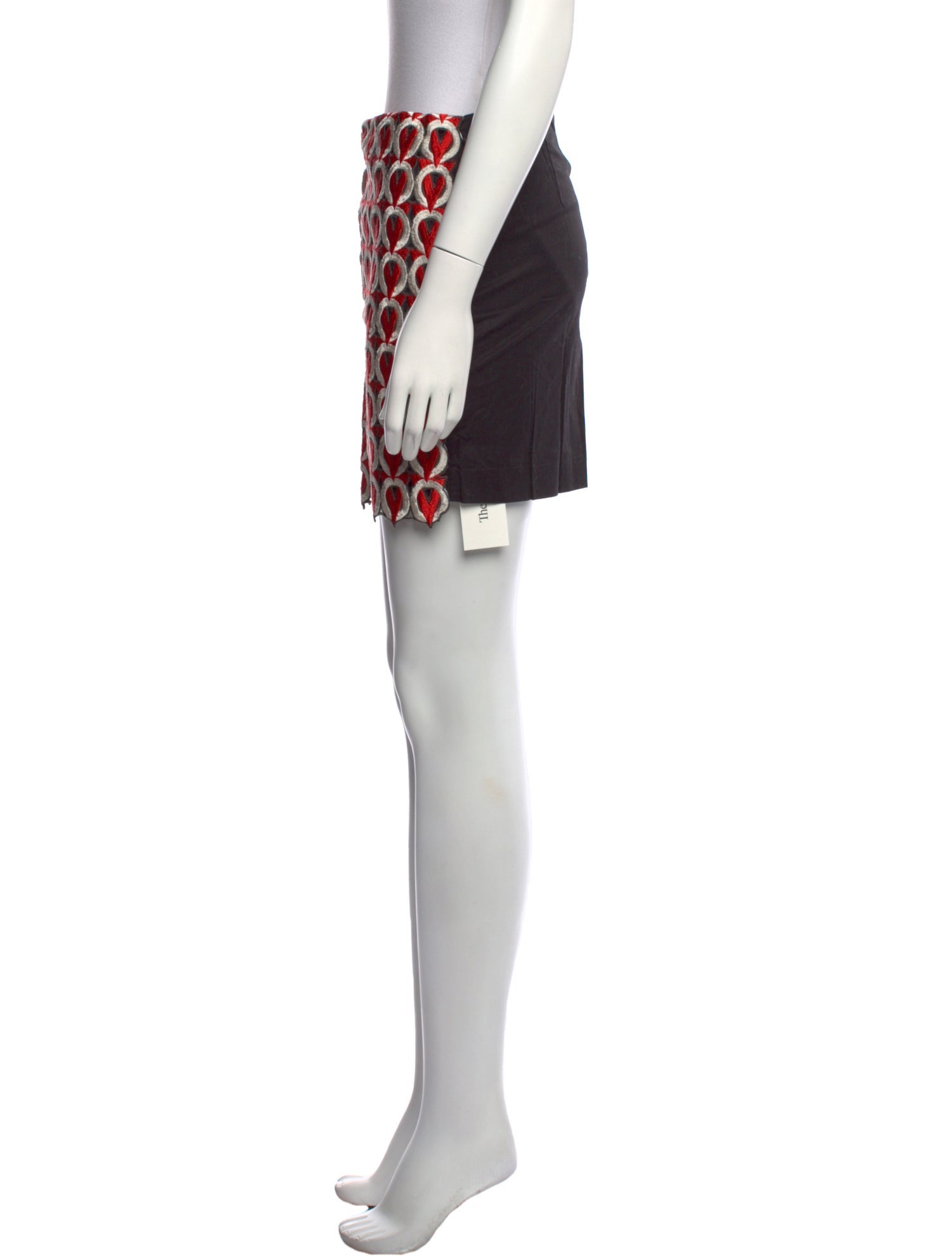 Vivienne Tam Printed Mini Skirt