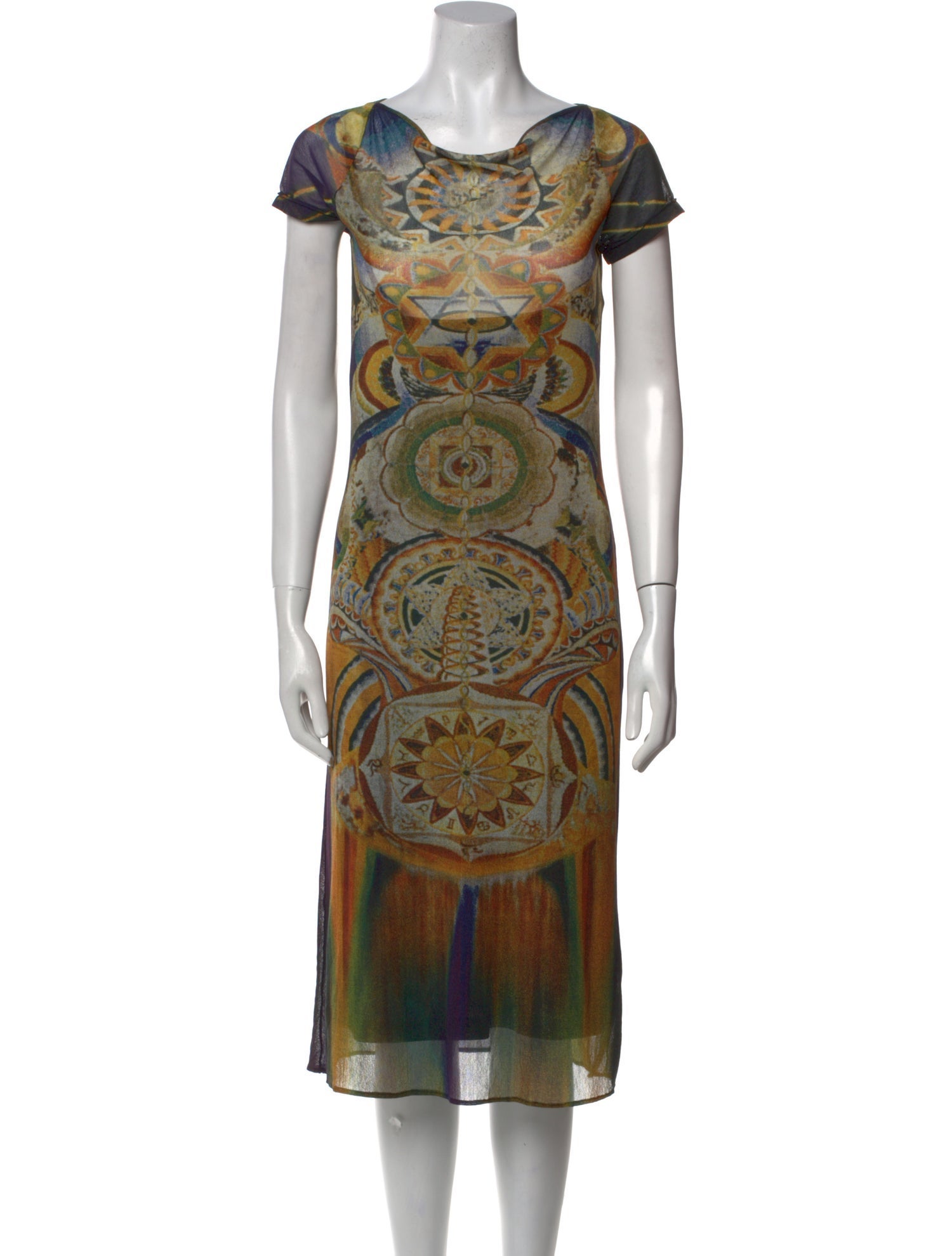 Vivienne Tam Vintage Midi Length Dress