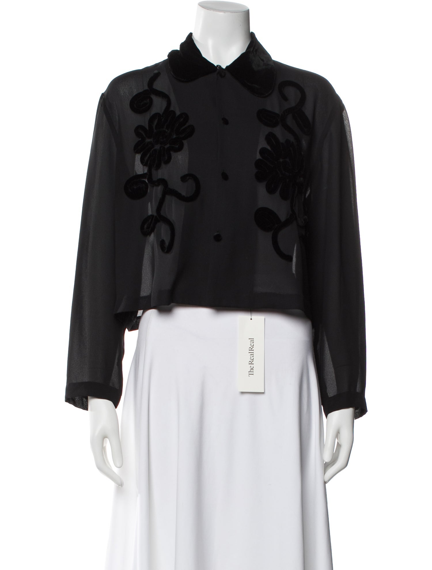 Vivienne Tam Vintage Late 1990's - Early 2000's Blouse